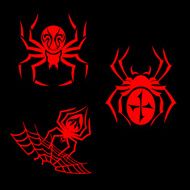 Spider tattoos