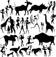Cave painting