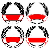 coat of arms set
