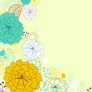 abstract floral background N140