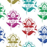 Background abstract flowers N2