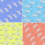 fish in the water