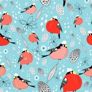 texture of bullfinches
