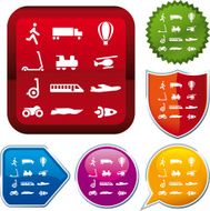 icon series means of transport