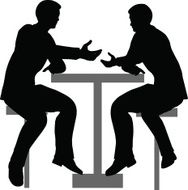 business handshake silhouette N2