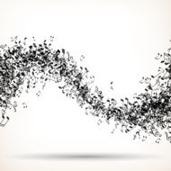 Vector music background N2