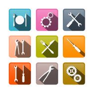 Vector Tools Set Illustration