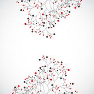 Abstract tree Vector background