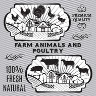 Farm animals and poultry