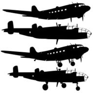 Aircraft silhouettes N3
