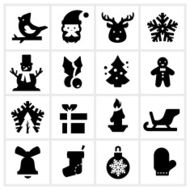 Christmas icon three