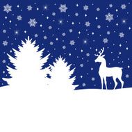 Christmas landscape N3