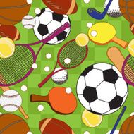 Sport Balls Pattern N2