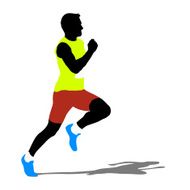 Running silhouettes N16