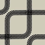 Seamless wallpaper tire
