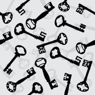 Antique Keys Background N4