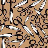 seamless pattern scissors N2