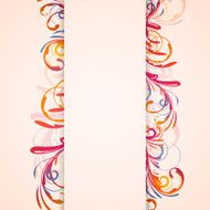 Vector floral design N20