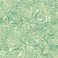 Fern Leaves Spring Ornamental Lacy Seamless Background