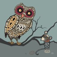 Owl and Mouse