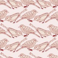 Birds seamless pattern N17