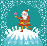Cartoon Santa N36