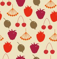 Seamless herbal pattern