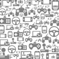 Game a background
