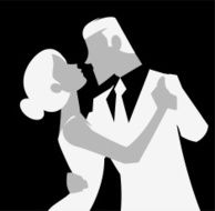 Tango Couple Dancing 1 N2