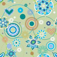 Floral background N1105