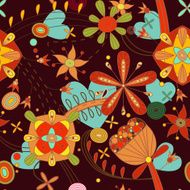 Floral background N1107