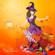 Vector Halloween Background N24