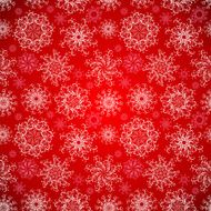 Seamless Christmas Snowflakes Background N2