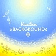 Summer sea background N3