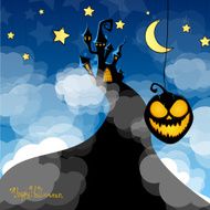 Vector Halloween Background N26