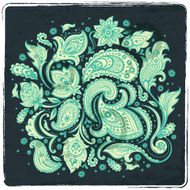 Beautiful paisley ornament