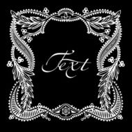 One Color Ornate Quad Text Banner N3