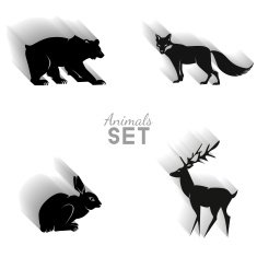 vector set of animals N7