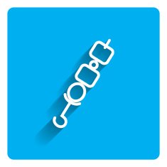Shish kebab icon N2