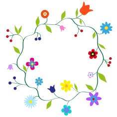 Flower Frame N68