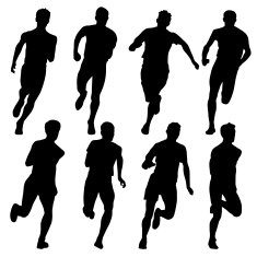 Runners on sprint men N7