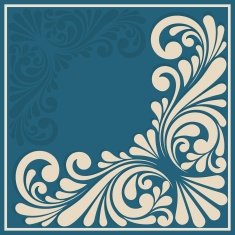 Floral Greeting Card N105