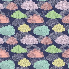 Clouds seamless pattern N21