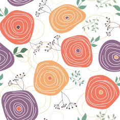 floral seamless pattern N757