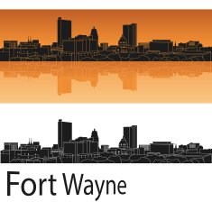 Fort wayne skyline