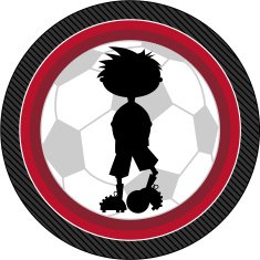 Soccer Football Boy Silhouette