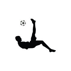 football players silhouettes N6