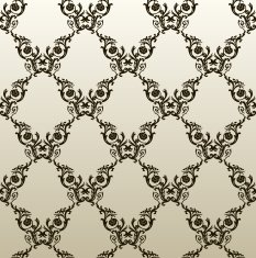 vector seamless vintage background black white wallpaper N2