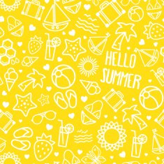 Seamless summer pattern N10