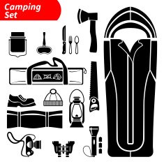 Camping Icons Set N5